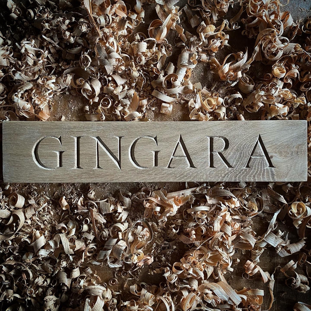 Carved House Sign