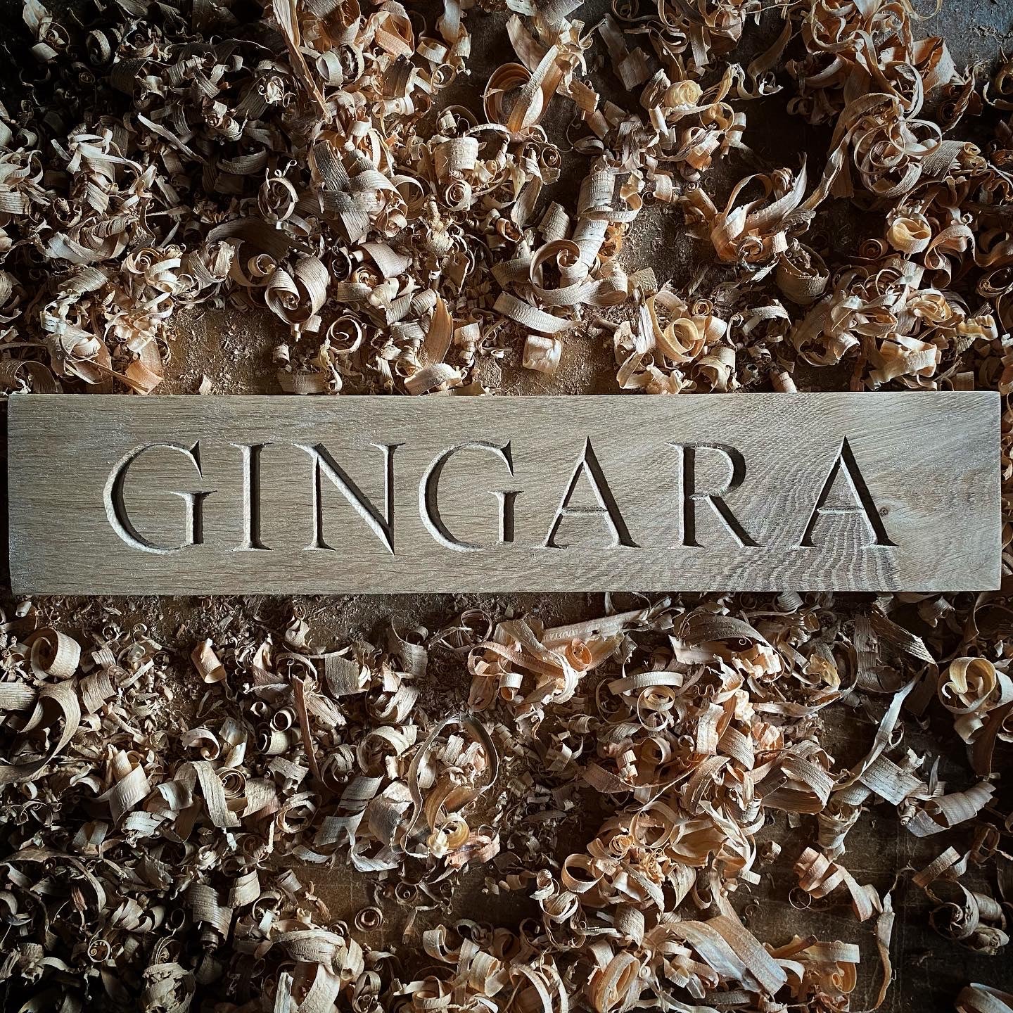 Carved House Sign