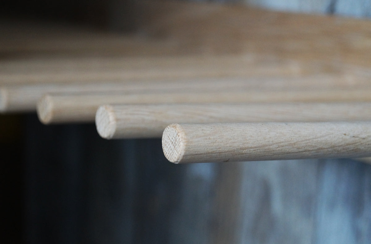 Custom Oak Boot Rack