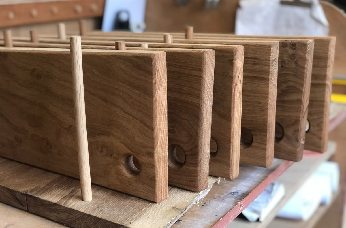 Solid Oak Serving Platter