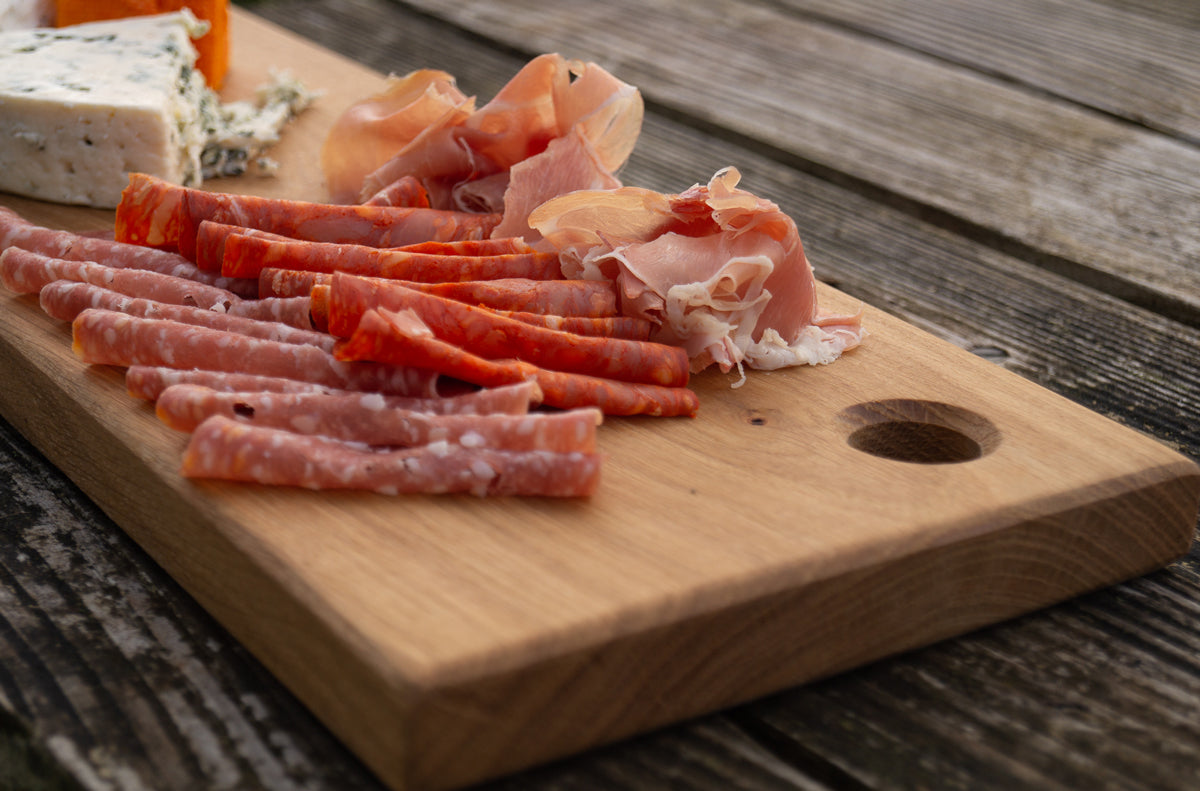 Solid Oak Serving Platter