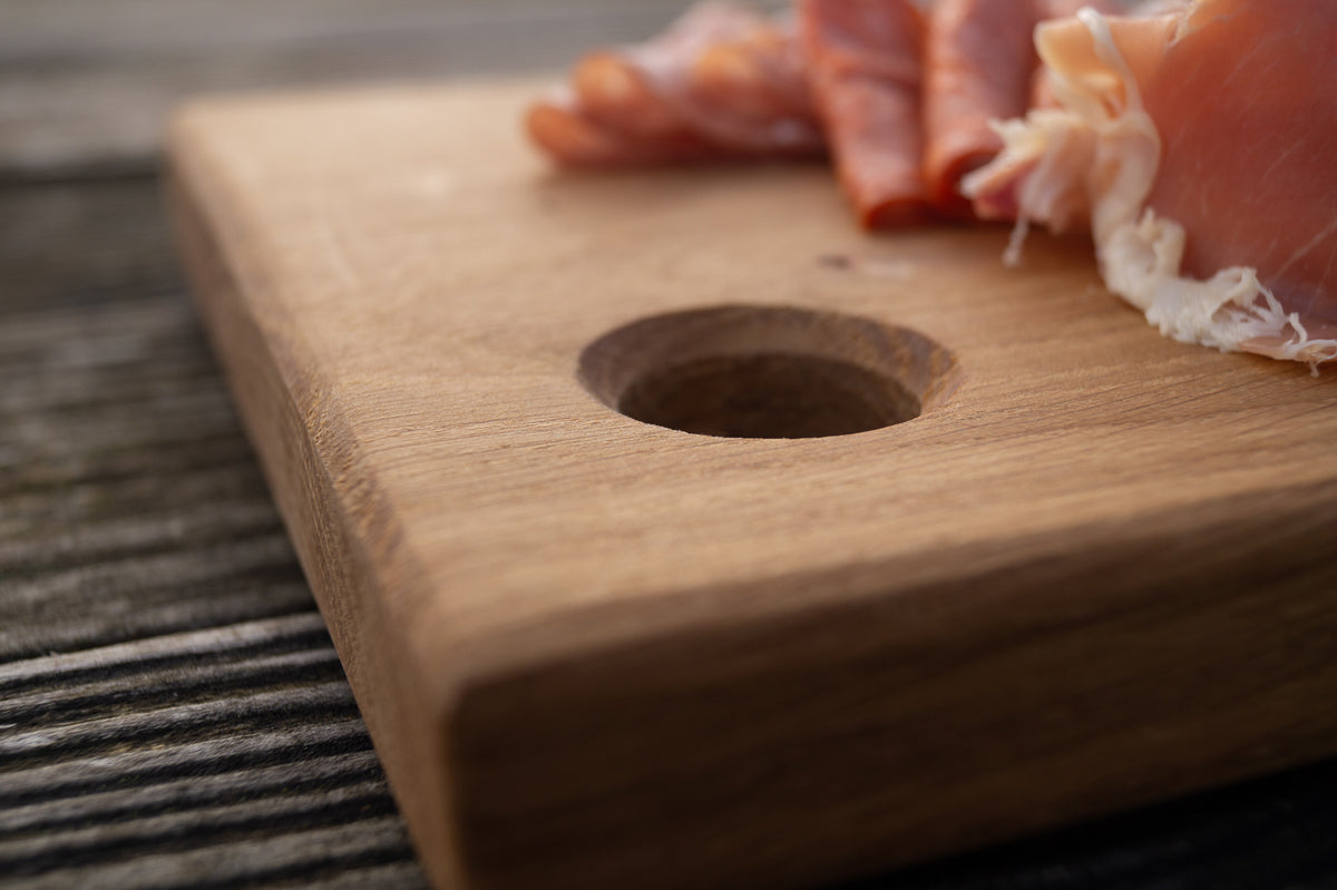 Solid Oak Serving Platter