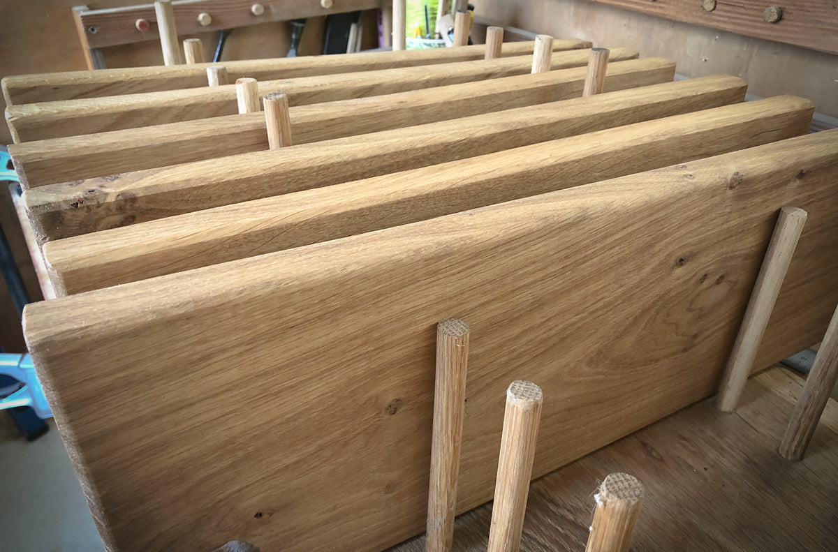 Solid Oak Serving Platter